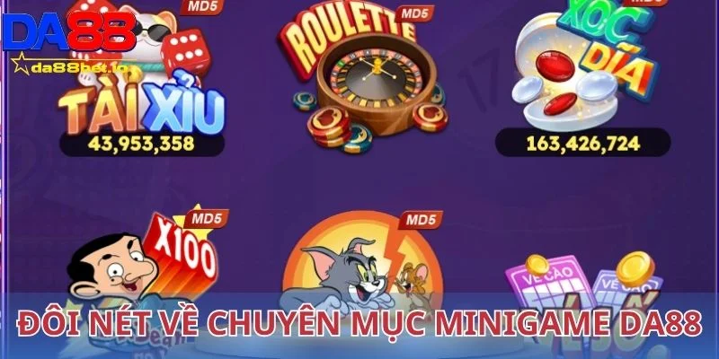 Đôi nét về chuyên mục minigame DA88