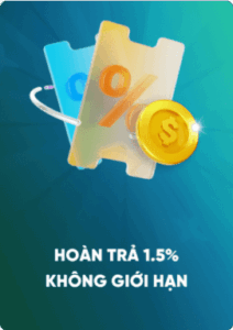 hoàn trả 1.5%