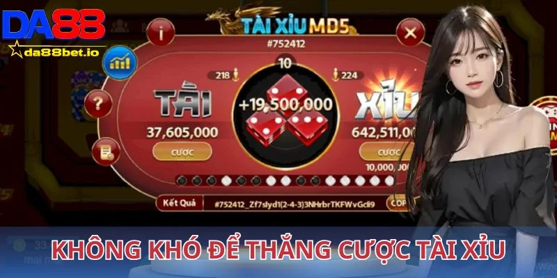 Không khó để thắng cược tài xỉu